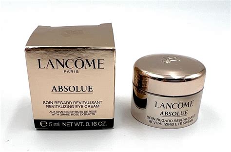 New Lancome Absolue Revitalizing Eye Cream With Rose Extracts Oz