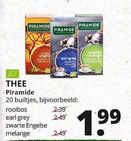 Thee Piramide Aanbieding Bij Natuurwinkel 1Folders Nl