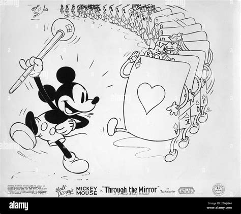 WALT DISNEY's MICKEY MOUSE in THRU THE MIRROR 1936 director DAVID HAND ...