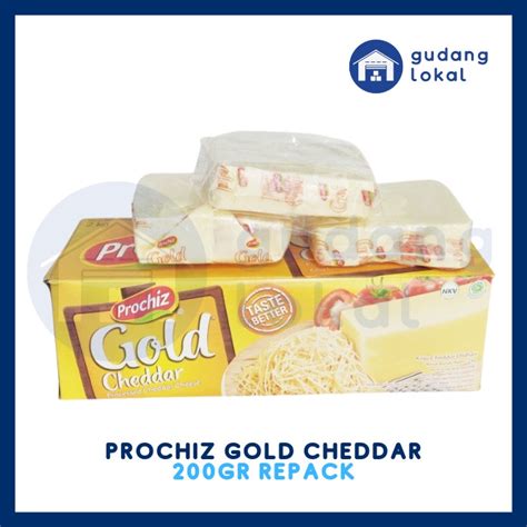 Jual Prochiz Gold Keju Cheddar Gr Shopee Indonesia