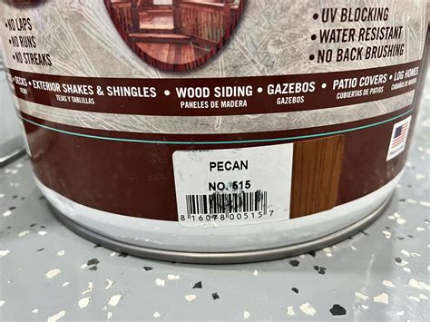 Ready Seal Pre Tinted Pecan Semi Transparent Exterior Wood Stain And