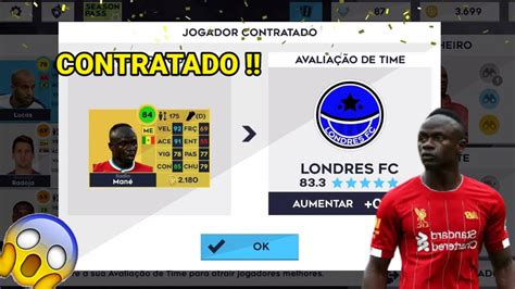 Modo Carreira Dream League Soccer 2021 36 Contratei o Mané