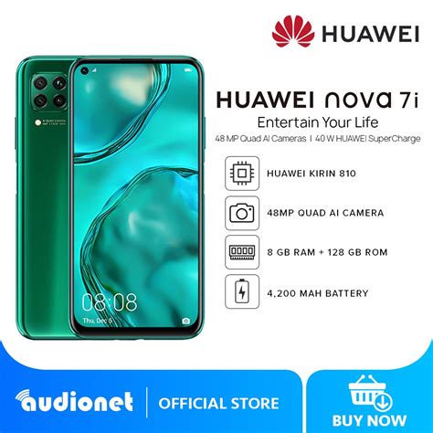 Huawei Nova 7i 8GB RAM 128GB ROM 6 4 Inches 48 MP Five AI Cameras