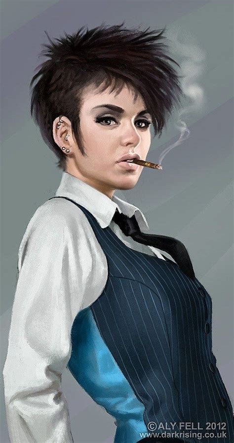 Awesome Digital Portraits By Aly Fell Digital Portrait Portrait