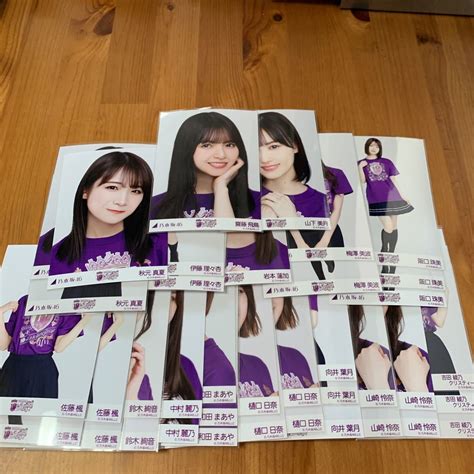 Yahooオークション 乃木坂46 まとめ売 10thbdライブtシャツ 紫ver