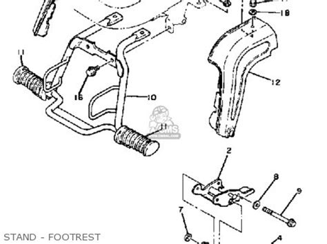 Yamaha QT50 N 1984/1985 USA parts lists and schematics