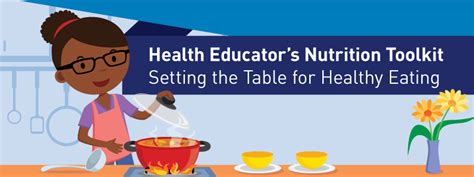 Health Educators Nutrition Toolkit Setting The Table For Healthy