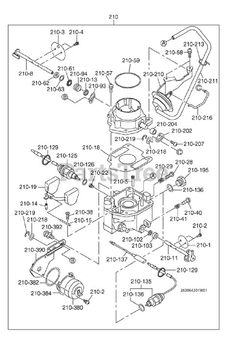 Subaru Robin Generator Parts