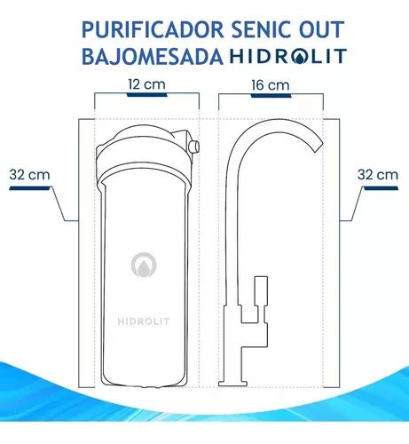 Filtro Purificador Agua Arsenico Cloro Hidrolit Bajo Mesada En Venta En