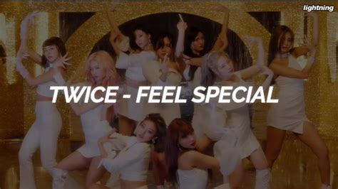 Twice 트와이스 Feel Special Easy Lyrics Youtube