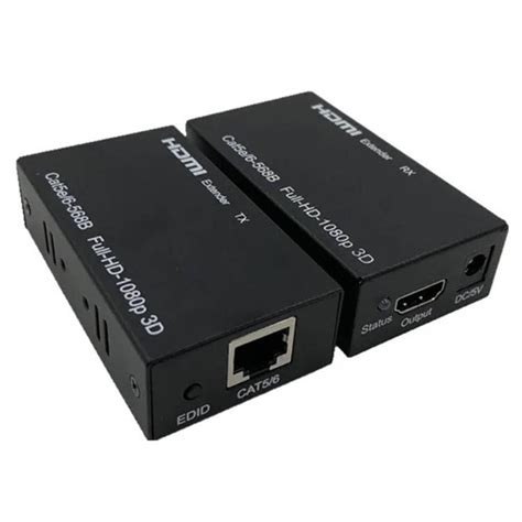 Ripley EXTENSIÓN EXTENDER HDMI A RJ45 60M UTP CAT 5 6 HASTA 60 METROS