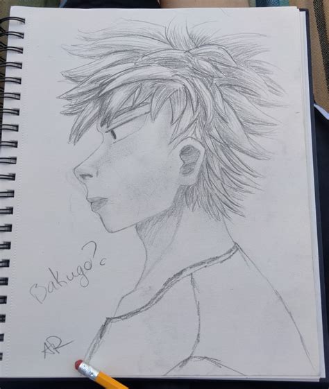 Bakugo Drawing