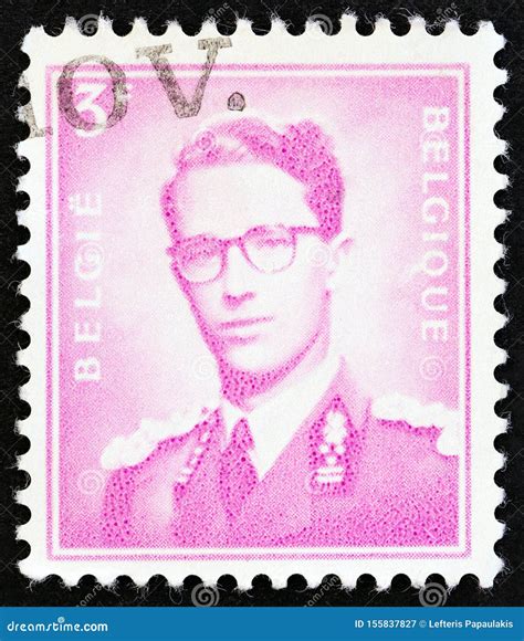 BELGIUM CIRCA 1958 A Stamp Printed In Belgium Shows King Baudouin