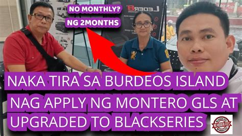 Taga Burdeos Island Nag Apply Ng Montero Sport Approved Agad Sa Bdo