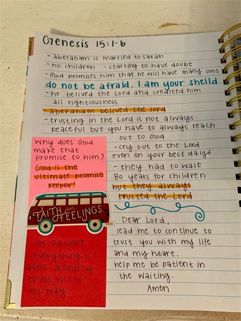 Bible Study Notes Genesis Artofit