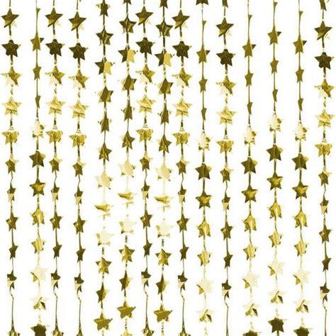 Cortina Estrellas Doradas Genial Para Decorar Tu Boda Gold Glitter