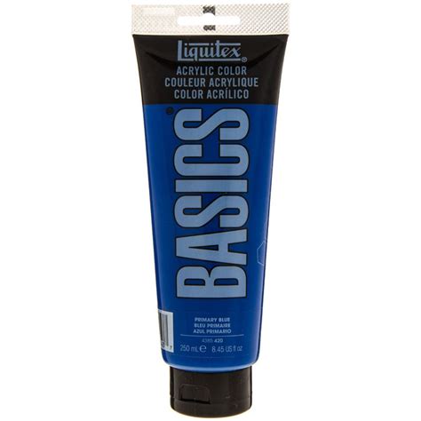 Primary Blue Liquitex Basics Acrylic Color Ounce Hobby Lobby