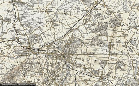 Old Maps Of Donnington Wood Shropshire Francis Frith