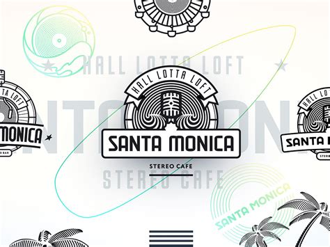 Santa Monica logo by Roman Sumtsov on Dribbble