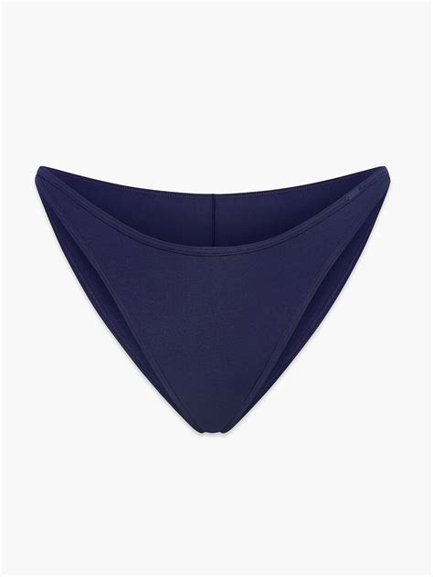 Cotton Essentials String Bikini Knicker In Blue SAVAGE X FENTY Netherlands