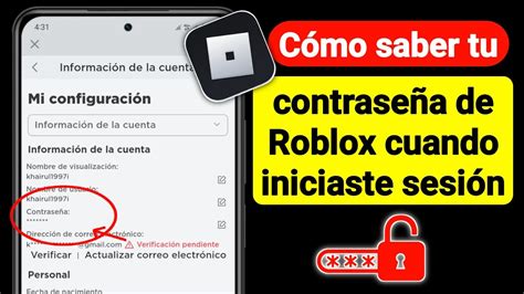 C Mo Saber Su Contrase A De Roblox Cuando Inici Sesi N C Mo Saber Tu