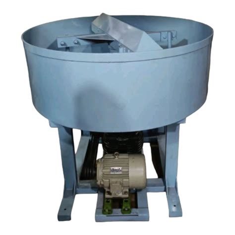 Electric Semi Automatic Mild Steel Pan Mixer Machine For Construction