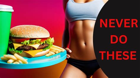 Top 10 Things You Must Never Do To Lose Belly Fat Youtube