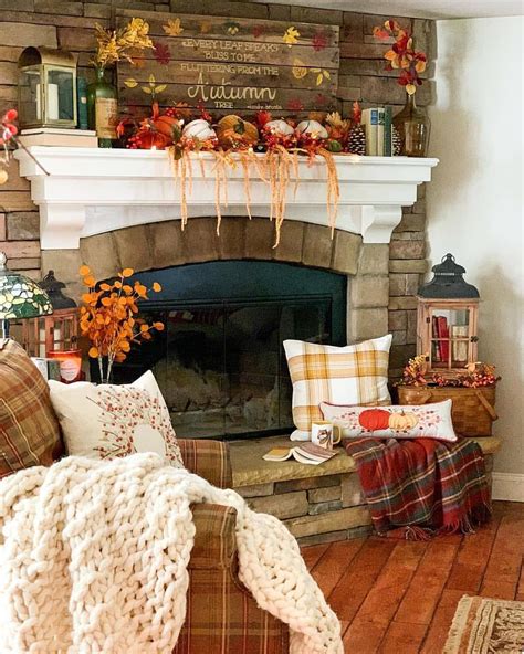 Fall Mantle Decor Porch