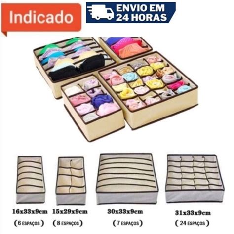 Organizador De Gavetas Tnt Refor Ado Premium Shopee Brasil