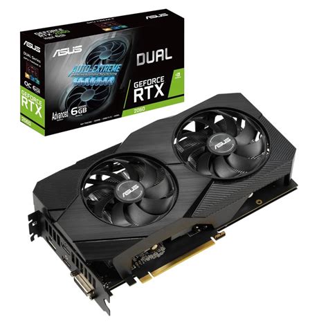 Купить Видеокарта Asus nVidia GeForce RTX 2060 GDDR6 6GB, DUAL-RTX2060 ...