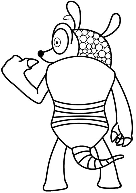 Armadillo Coloring Page Coloring Pages Free Printable Coloring The