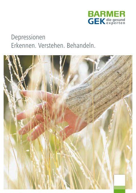 Depressionen Erkennen Verstehen Behandeln Barmer Gek