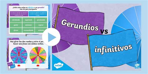 Juego Interactivo Gerundios E Infinitivos Teacher Made