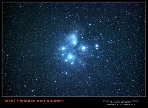 nx  pleiades star cluster talk