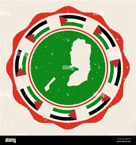 Imagen Vectorial De La Bandera Palestina Palestina Mapa Bandera Vector