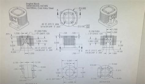 Solved Engine Block Engine Block | Chegg.com