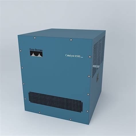 Cisco Catalyst 6506 E Chassis 3d Model Cgtrader