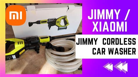 Jimmy Cordless Pressure Washer Xiaomi Jimmy Jw31 YouTube