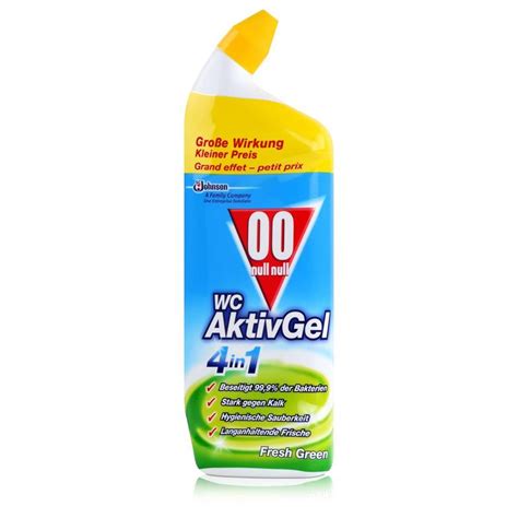 00 WC Aktiv Gel 4in1 Fresh Green 750ml