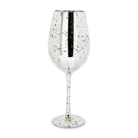 Weddingstar 18 Oz Mercury Wine Glass Silver