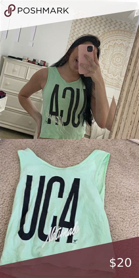 Cheer Shirt Uca Nationals Tank Top Varsity Tops Tank Tops Cheer Shirts Plus Fashion Fashion