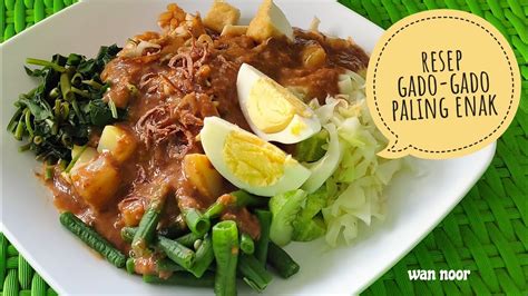 Resep Cara Membuat Bumbu Gado Gado Paling Enak Review