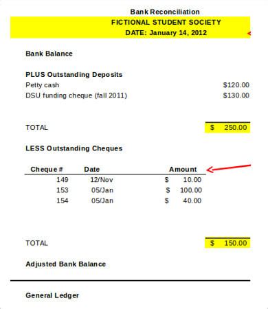 16 Free Bank Reconciliation Templates PDF Excel Formats