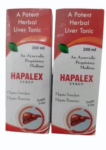 Ml Hapalex Herbal Liver Tonic At Rs Bottle Herbal Liver Tonic