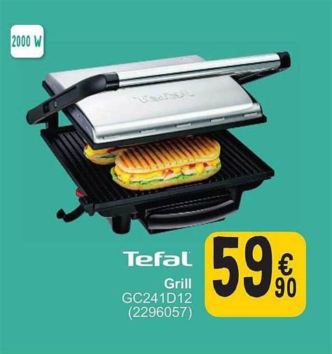 Tefal Grill Promotie Bij Cora