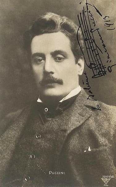 Today We Celebrate The Birth Of The Brilliant Composer Giacomo Puccini