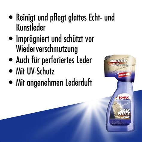 Sonax Xtreme Leder Pflege Milch L Jetzt Im Shop