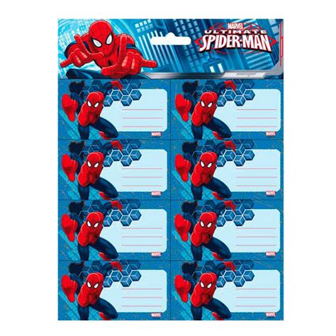 Top 93 Imagen Etiquetas Para Cuaderno De Spiderman Abzlocal Mx