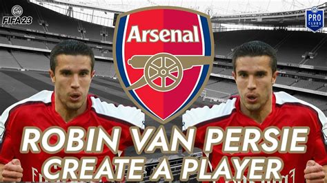 VIRTUAL PRO LOOK ALIKE FIFA 23 ROBIN VAN PERSIE YouTube