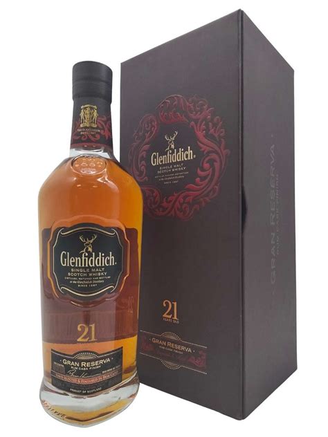 Glenfiddich 21 Year Old Gran Reserva Rum Cask Finish Whiskey Bidders